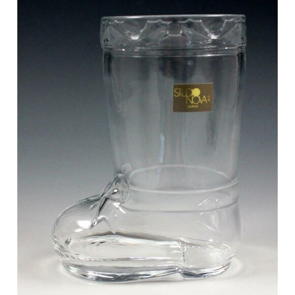 Mikasa Studio Nova Candy Boot Christmas Holiday Candy Holder 5" w/Box - Picture 2 of 11